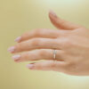 Förlovningsring Bliss, 0.50ct, vitt guld