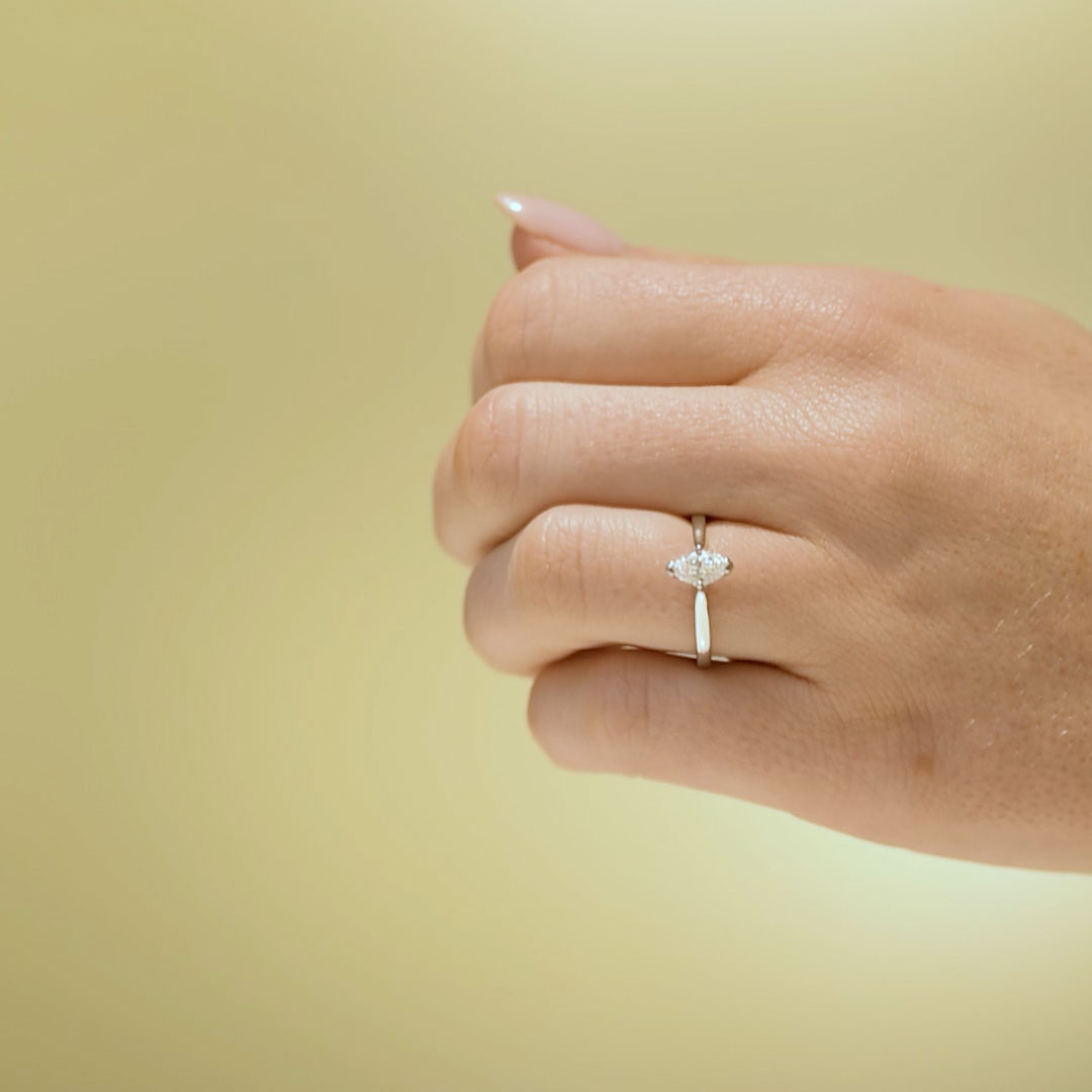 Euphoria Förlovningsring Euphoria, 0.75ct, vitt guld