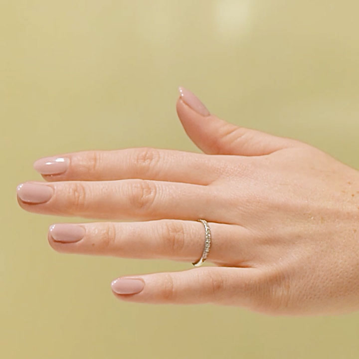 Förlovningsring Alba, rött guld, 0.26ct