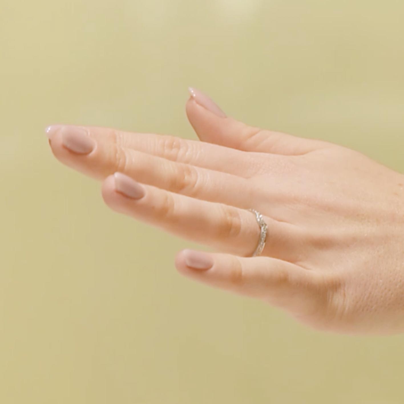 Kira Alliansring Kira, 0.29ct, vitt guld