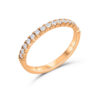 Alliansring Crisp 2.0 mm, rött guld Alliansring Crisp 2.0 mm, rött guld