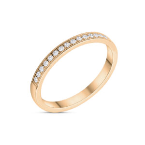 Alliansring North, 2,2 mm, rött guld