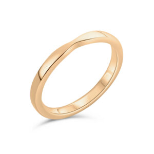 Släta ringar Alliansring Glint, 2.2 mm, rött guld