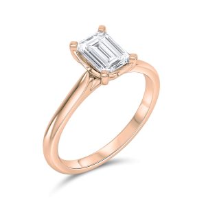 F&ouml;rlovningsring Solara, ros&eacute;guld